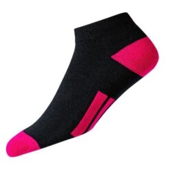 FootJoy Gents ProDry Sport Socks Black - Red