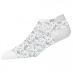 FootJoy Ladies Spot Print Socks White