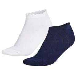 Rohnisch Short Socks 2 Pack Indigo S021