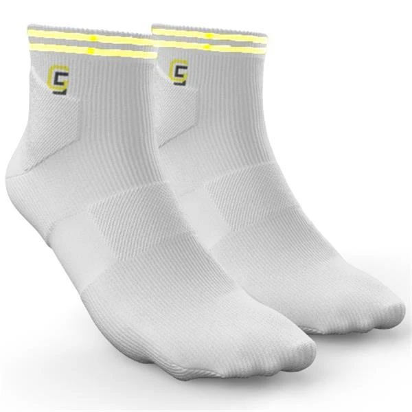 Ladies Socks Maria 2 Pair Pack WHITE YELLOW