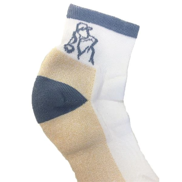 Ladies Elite Socks Laura 2-Pair Pack White Blue - Image 3