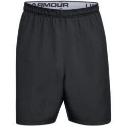 Under Armour Gents Woven Graphic Wordmark Shorts Black (001)