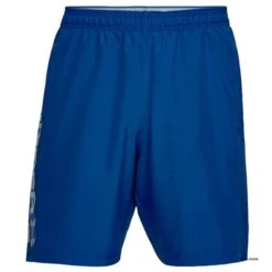 Under Armour Gents Woven Graphic Wordmark Shorts Royal (400)