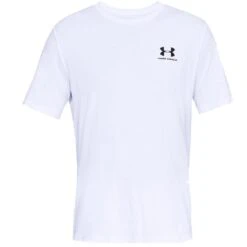 Under Armour Gents Sportstyle Logo T-Shirt White (100)