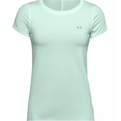 Under Armour Ladies HeatGear Armour Short Sleeve Top Blue (403)