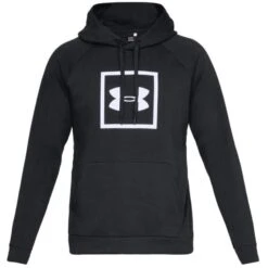 Under Armour Gents Rival Fleece Logo Hoodie Black (001)