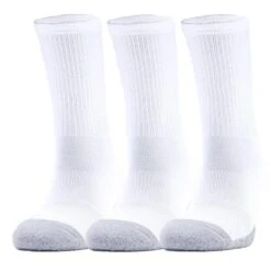 Under Armour HeatGear® Crew Socks 3-Pack White (100)