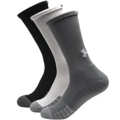 Under Armour HeatGear® Crew Sock 3 - Pack Steel (035)