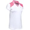 Under Armour Ladies Zinger Blocked Polo Shirt White (102)