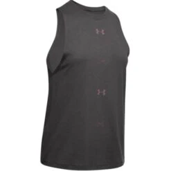Under Armour Ladies Graphic Muscle Sleeveless 6M Grey (010)