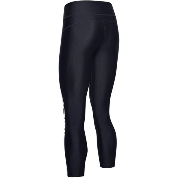 Under Armour Ladies Heatgear Ankle Crop Black (001) - Image 2