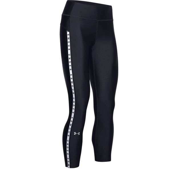 Under Armour Ladies Heatgear Ankle Crop Black (001)