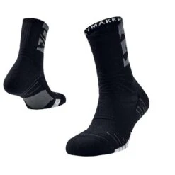 Under Armour Gents Playmaker Mid Crew Socks Black (001)