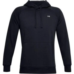 Under Armour Gents Rival Fleece Hoodie Black (001)