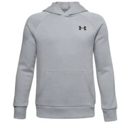 Under Armour Junior - Boys Rival Cotton Hoodie Grey (011)