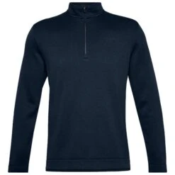 Under Armour Gents Storm Sweater Fleece ½ Zip Top Navy (408)