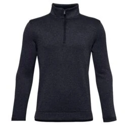 Under Armour Junior - Boys ½ Zip SweaterFleece Black (001)