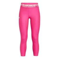 Under Armour Girls HeatGear Crops Youths Pink (695)