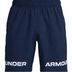 Under Armour Gents Woven Graphic Shorts Academy (408)
