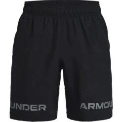 Under Armour Gents Woven Graphic Shorts Black (001)