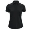 Under Armour Ladies Zinger Polo Shirt Black (001)