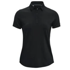 Under Armour Ladies Zinger Polo Shirt Black (001)
