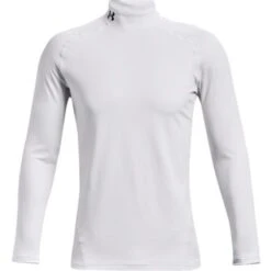 Under Armour Gents ColdGear® Armour Fitted Mock White (100)