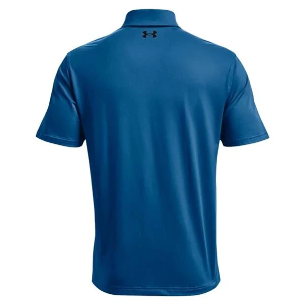 Under Armour Gents Tee To Green Polo Shirt Cruise Blue (899) - Image 2