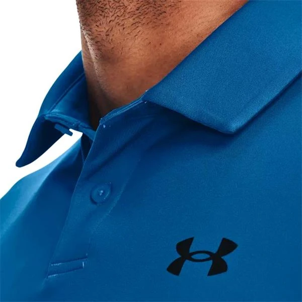 Under Armour Gents Tee To Green Polo Shirt Cruise Blue (899) - Image 6
