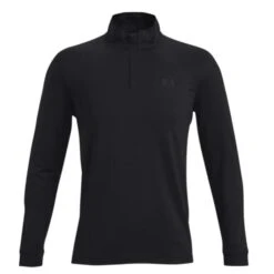 Under Armour Gents Playoff ¼ Zip Top Black - Jet Grey (001)