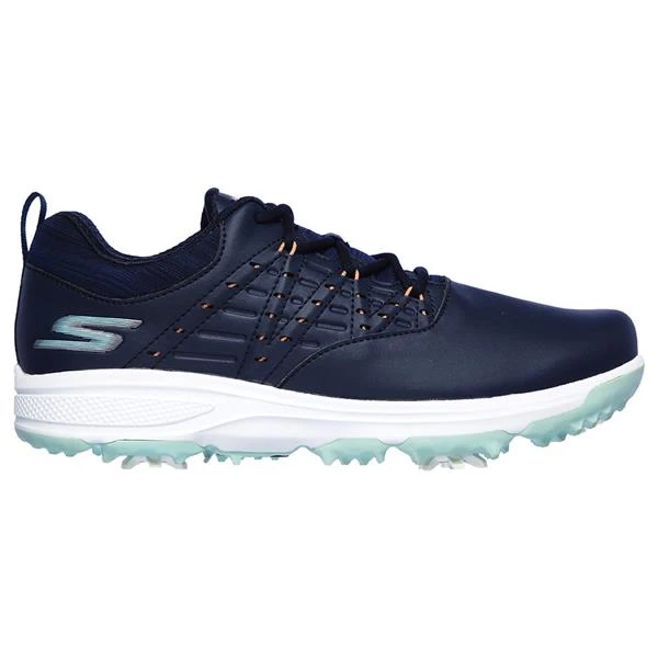 Skechers Ladies Go Golf Pro 2 Shoes Navy - Turquiose