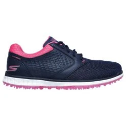 Skechers Ladies Go Golf Elite 3 Grand Shoes Navy - Pink