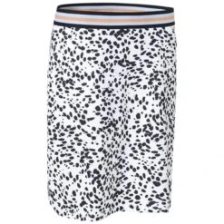 ABACUS Ladies Anne Skort 19" (50cm) Black - White