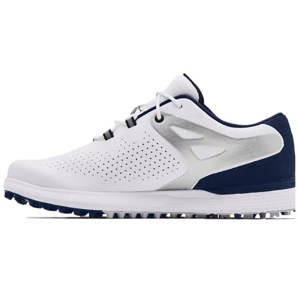 Under Armour Ladies Charged Breathe Spikeless Shoes White (103) - Image 3