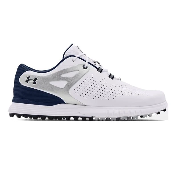 Under Armour Ladies Charged Breathe Spikeless Shoes White (103)