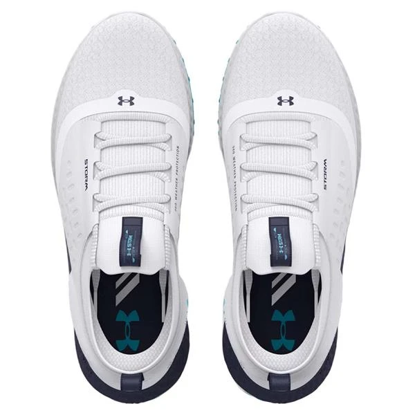 Under Armour Gents Charged Phantom Spikeless Shoes White - Midnight Navy (100) - Image 4