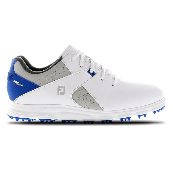 FootJoy Junior Pro SL Shoes White - Grey - Blue