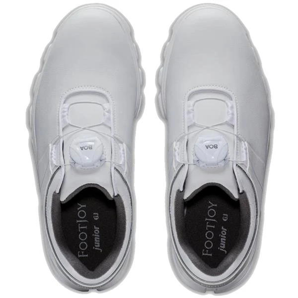 FootJoy Pro SL Junior BOA Shoes White - Grey - Image 4