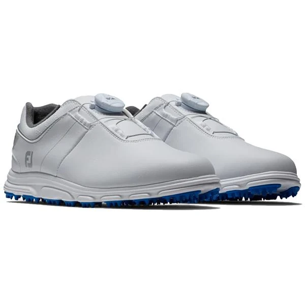 FootJoy Pro SL Junior BOA Shoes White - Grey - Image 5