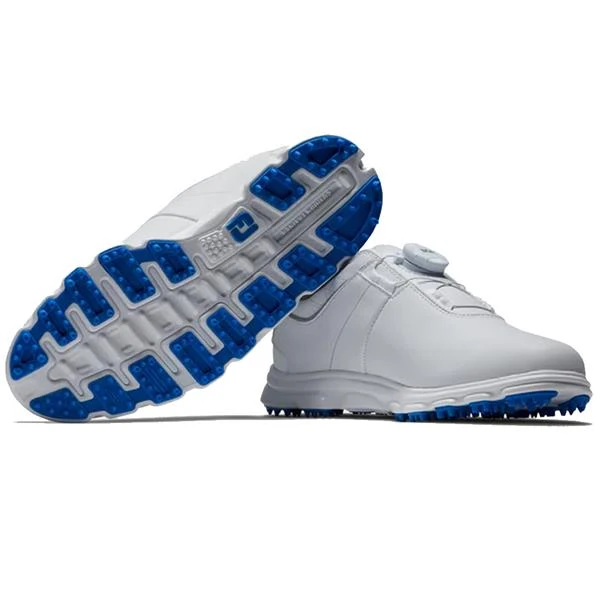 FootJoy Pro SL Junior BOA Shoes White - Grey - Image 6