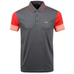 Boss Gents Paddy 11 Polo Shirt Dark Grey