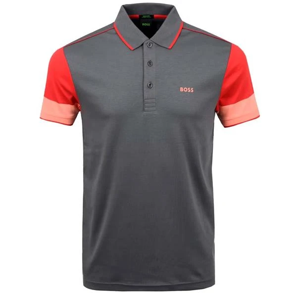 Boss Gents Paddy 11 Polo Shirt Dark Grey