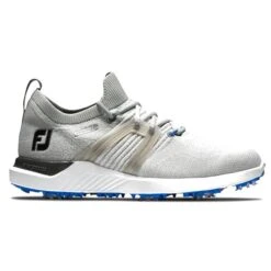 FootJoy Gents Hyperflex Shoes Wide Fit Grey - White - Blue