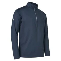 ABACUS Junior Dunbar ½ Zip Fleece Navy