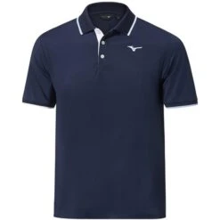 Mizuno Gents QD Comp Plus Polo Shirt Deep Navy