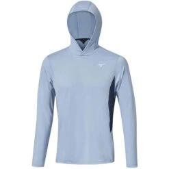 Mizuno Gents G-Style Hoodie Blue Bell