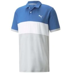 Puma Gents Cloudspun Highway Polo Bright Cobalt - High Rise
