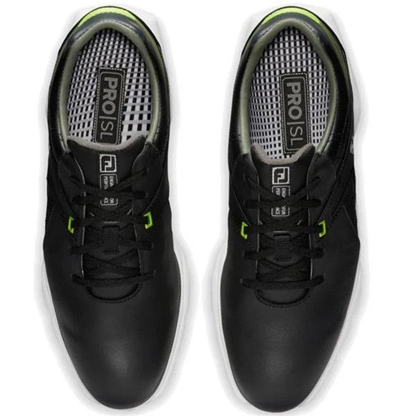 FootJoy Gents Pro SL Shoes Black - Lime - Image 4