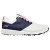 Skechers Gents Elite 4 Shoes White - Navy - Red