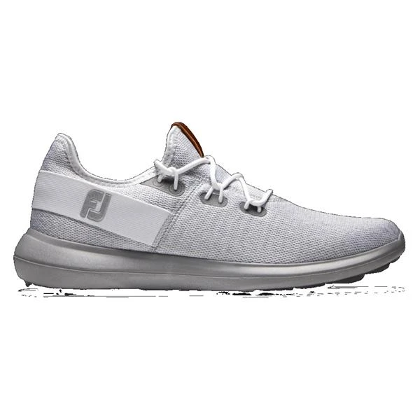 FootJoy Gents Flex Coastal Medium Fit Shoe White - Grey